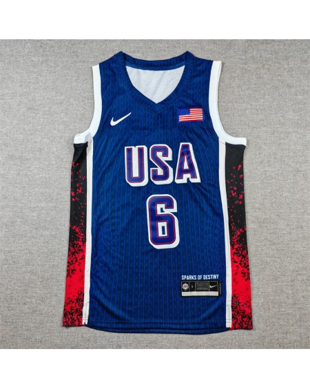 James 6 USA Olympic Team Code 1063