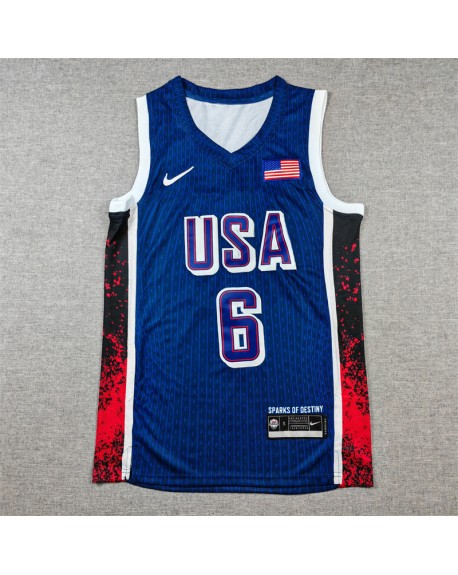 James 6 USA Olympic Team Code 1063